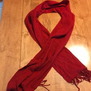 Red, Italian scarf!